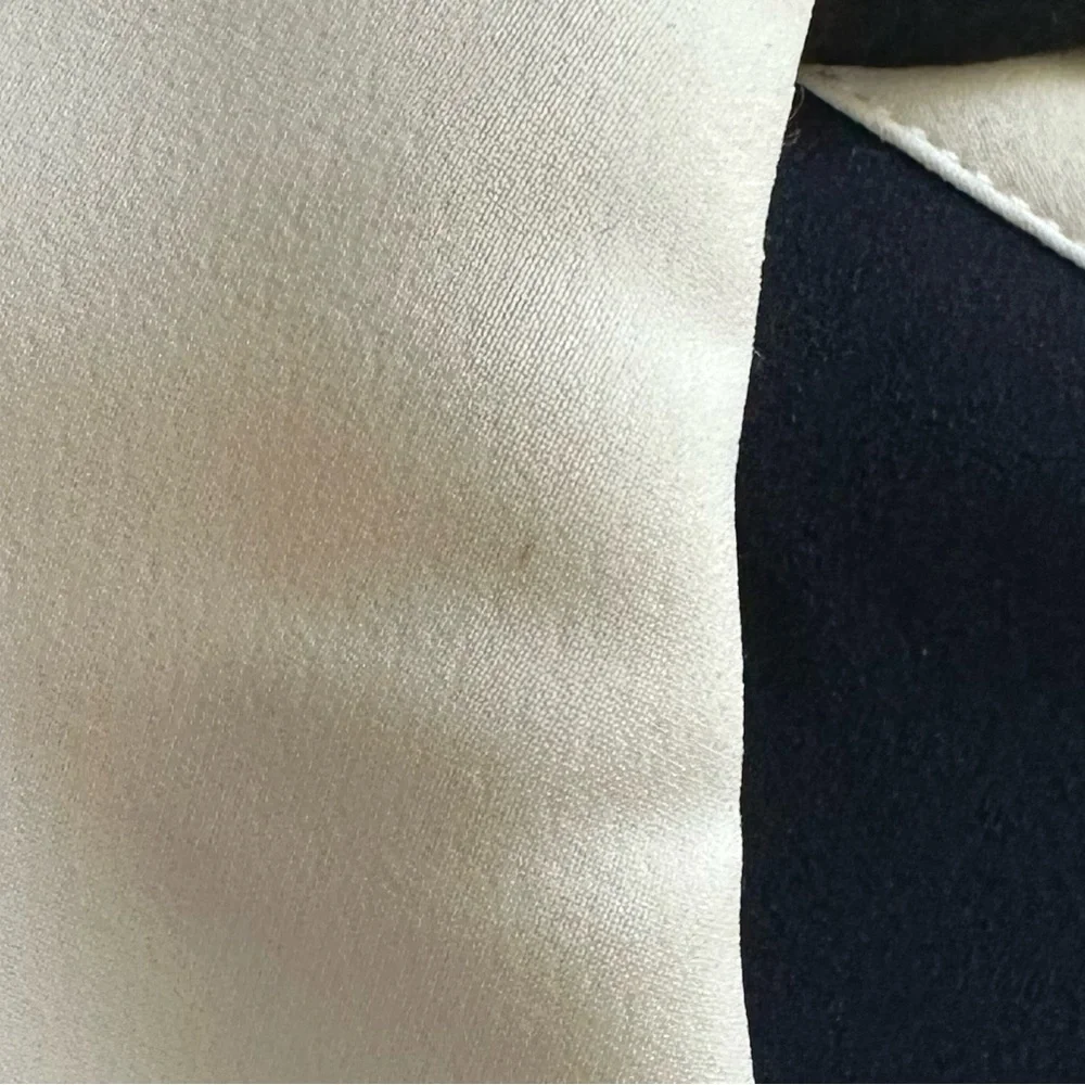 Tommy Hilfiger Black Dress with White Collar and Silver Buttons - Picture 6 of 7